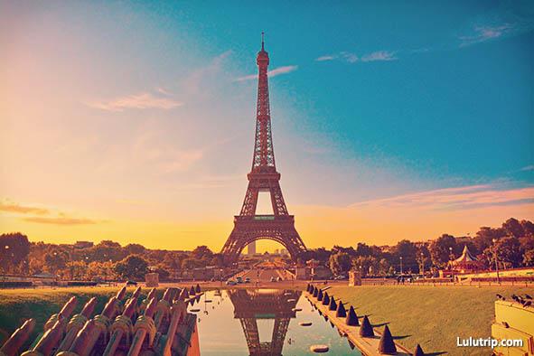 法国巴黎旅游地图中文版,巴黎自助游必玩景点